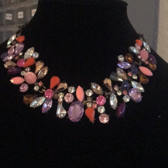 Colorful Statement Necklace - Picture 1 of 5